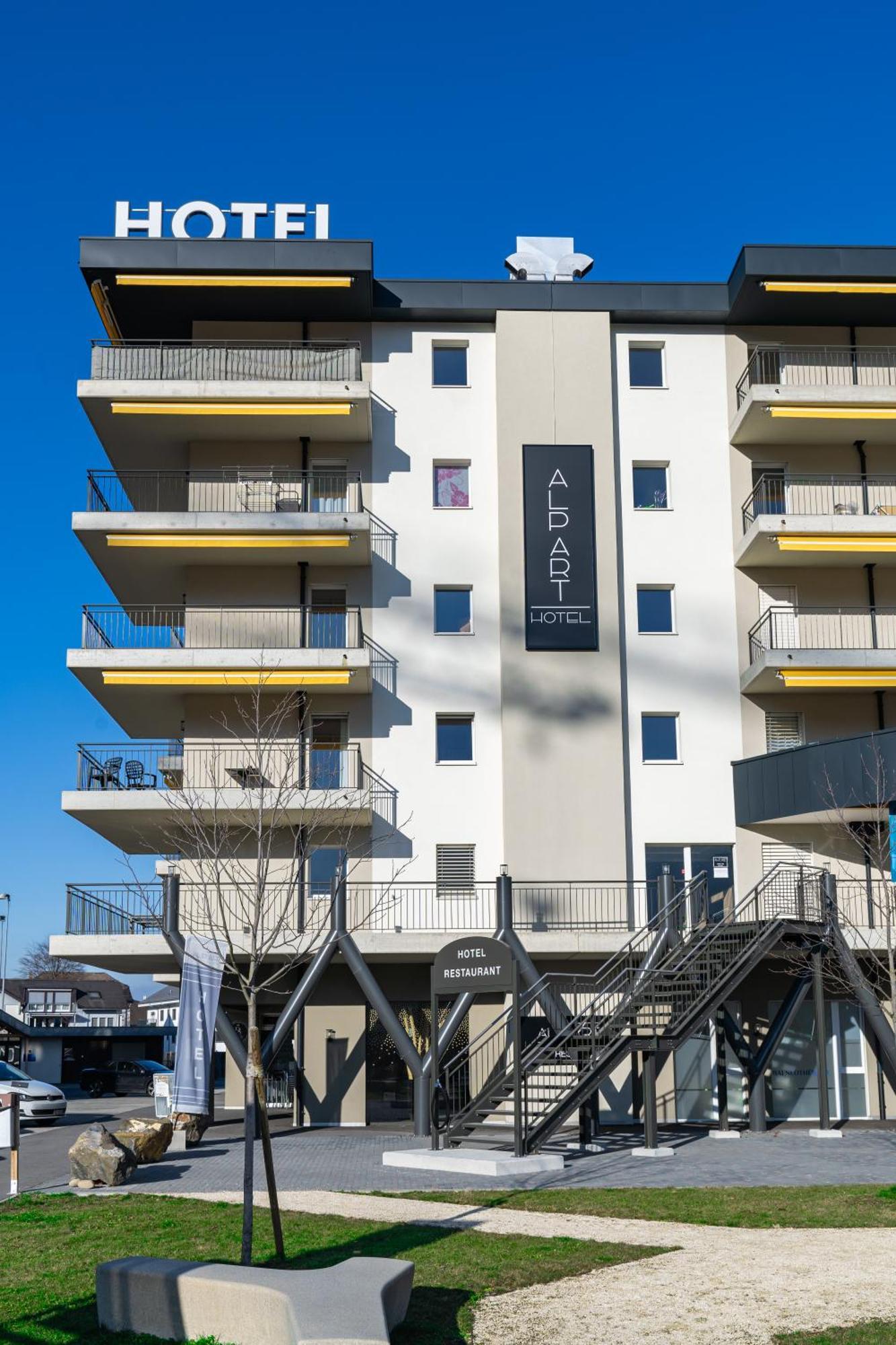 Alp Art Hotel Monthey Collombey-Muraz 외부 사진