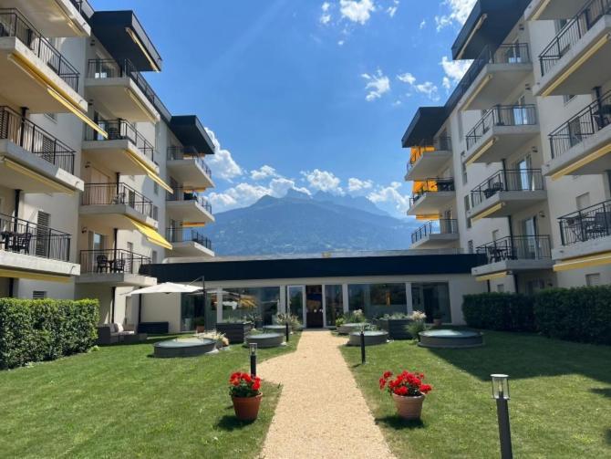 Alp Art Hotel Monthey Collombey-Muraz 외부 사진